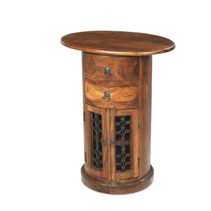 Red Barrel Studio Eberhart Pedestal Telephone Table & Reviews Wayfair.co.uk